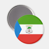Vlag van Equatoriaal-Guinea Magneet (Voorkant / Achterkant)