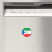 vlag van Equatoriaal-Guinea Magneet (Insitu (Vaatwasser))