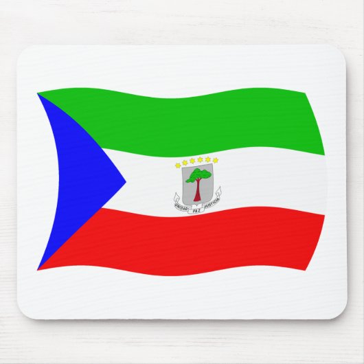 Vlag van Equatoriaal-Guinea Muismat (Voorkant)