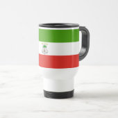 Vlag van Equatoriaal-Guinea Reisbeker (Voorkant rechts)