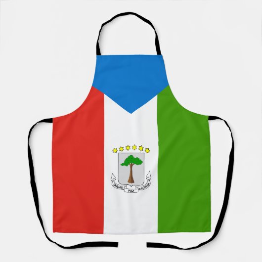 Vlag van Equatoriaal-Guinea Schort (Voorkant)