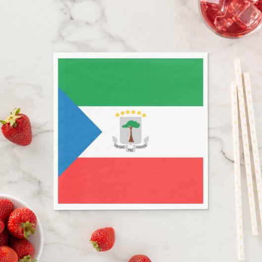 vlag van Equatoriaal-Guinea Servet (Insitu)