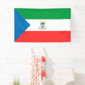 vlag van Equatoriaal-Guinea Spandoek (Insitu)