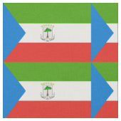Vlag van Equatoriaal-Guinea Stof (Close Up)