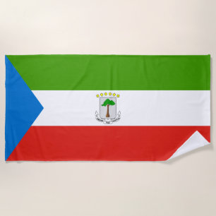 Vlag van Equatoriaal-Guinea Strandlaken