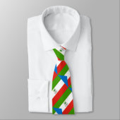 Vlag van Equatoriaal-Guinea Stropdas (Gebonden)
