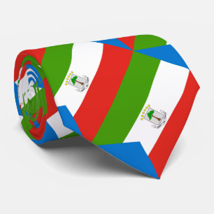 Vlag van Equatoriaal-Guinea Stropdas