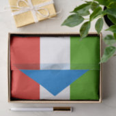 Vlag van Equatoriaal-Guinea Tissuepapier (Geschenk)