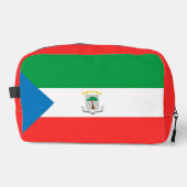 Vlag van Equatoriaal-Guinea Toilettasje (Voorkant)