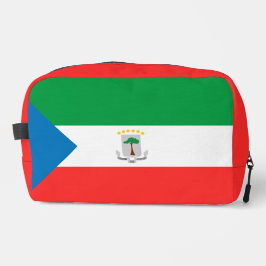 Vlag van Equatoriaal-Guinea Toilettasje (Voorkant)