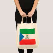 Vlag van Equatoriaal-Guinea Tote Bag (Voorkant (product))