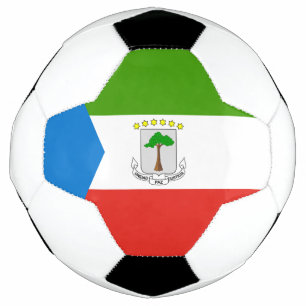 Vlag van Equatoriaal-Guinea Voetbal