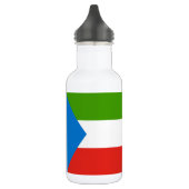 Vlag van Equatoriaal-Guinea Waterfles (Links)