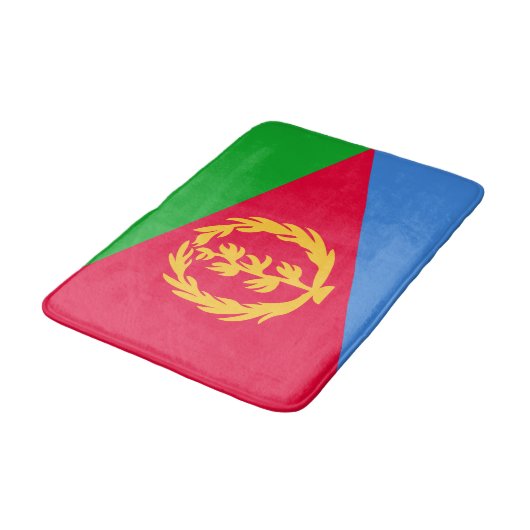 Vlag van Eritrea Badmat (Gekanteld)
