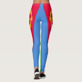 Vlag van Eritrea Leggings (Achterkant)