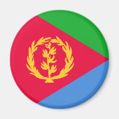 Vlag van Eritrea Magneet (Voorkant)
