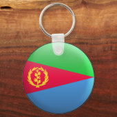 Vlag van Eritrea Sleutelhanger (Voorkant)