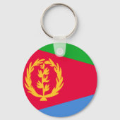 Vlag van Eritrea Sleutelhanger (Voorkant)