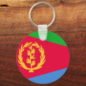 Vlag van Eritrea Sleutelhanger (Voorkant)
