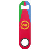 Vlag van Eritrea Speed Flessenopener (Achterkant)