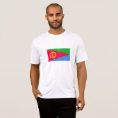Vlag van Eritrea T-shirt (Voorkant volledig)