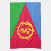 Vlag van Eritrea Theedoek (Verticaal)