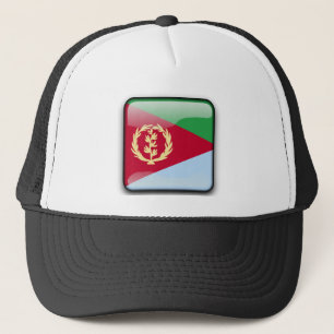 Vlag van Eritrea Trucker Pet