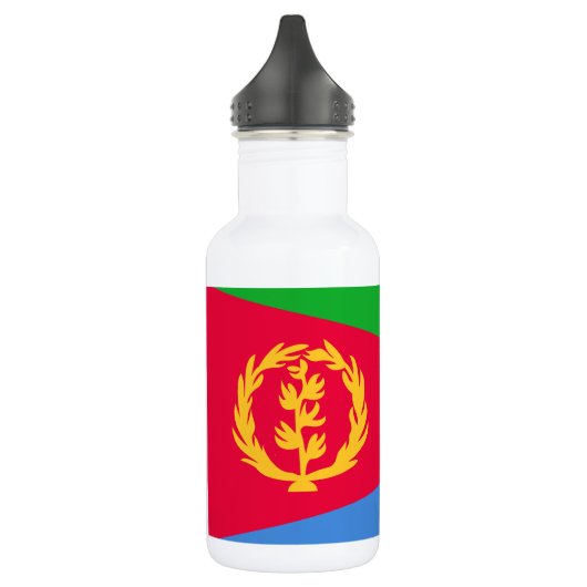 Vlag van Eritrea Waterfles (Links)