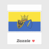 Vlag van Essen, Duitsland Sticker (Vel)
