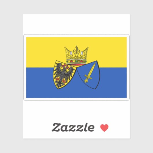 Vlag van Essen, Duitsland Sticker (Vel)