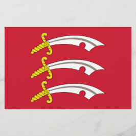 Vlag van Essex (County of England) Briefpapier