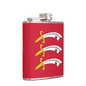 Vlag van Essex Flask Heupfles (Rechts)