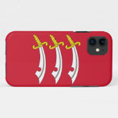 Vlag van Essex Hoesje-Mate iPhone Case (Achterkant (horizontaal))