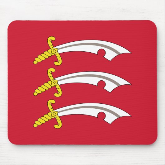Vlag van Essex Muismat (Voorkant)