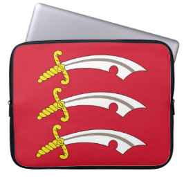 Vlag van Essex (VK) Laptop Sleeve