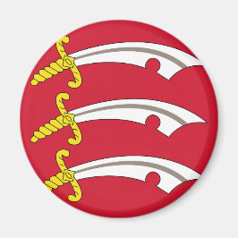 Vlag van Essex (VK) Magneet