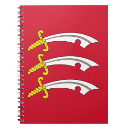 Vlag van Essex (VK) Notitieboek