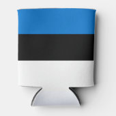 Vlag van Estland Blikjeskoeler (Voorkant)