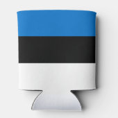 Vlag van Estland Blikjeskoeler (Achterkant)
