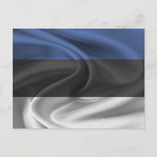 Vlag van Estland Briefkaart (Voorkant)