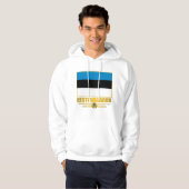 Vlag van Estland (Eesti Lipp) Hoodie (Voorkant volledig)