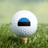Vlag van Estland Golfballen (Insitu Shirt)