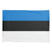 Vlag van Estland Kussensloop (Achterkant)