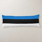 Vlag van Estland Lichaamskussen (Achterkant)