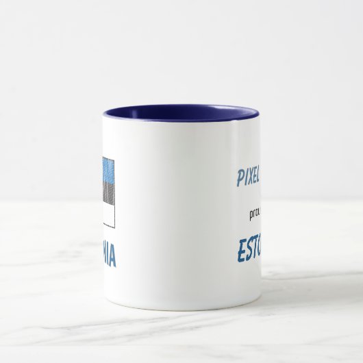 Vlag van Estland Mok (Midden)