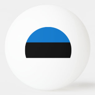 Vlag van Estland Pingpongbal