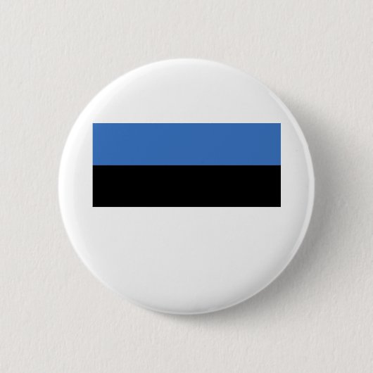 Vlag van Estland Ronde Button 5,7 Cm (Voorkant)