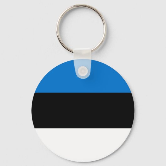 Vlag van Estland Sleutelhanger (Voorkant)