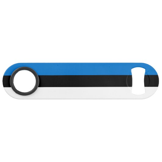 Vlag van Estland Speed Flessenopener (Voorkant (Horizontaal))