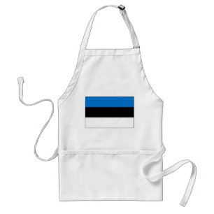 Vlag van Estland Standaard Schort